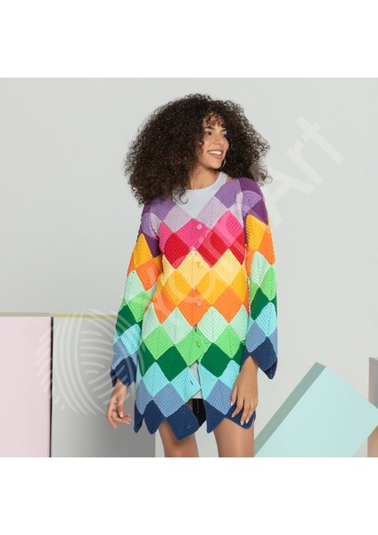 Jeans Amigurimi & Motif El Örgü Ipi - 19 Lila fiyatları