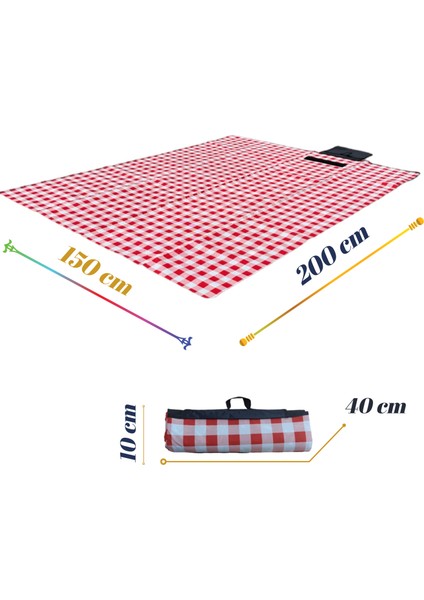 Kamp Matı, Piknik Örtüsü, Kamp Örtüsü 150CM-200CM