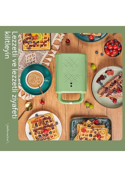 Lınze-220v Waffle Makinesi Sandviç Makinesi Kahvaltı Makinesi Tost Makinesi (Yurt Dışından) fırsatları