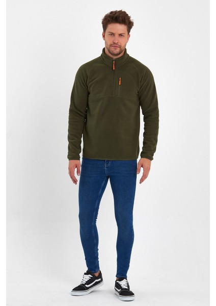 Mikro Polar Dik Yaka Sweatshirt RD24KE056015