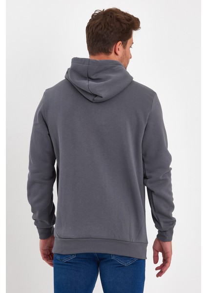 3 Iplik Şardonlu Cepli Kapşonlu Sweatshirt RD24KE055490 indirimleri