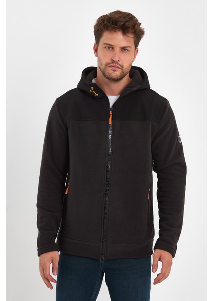 Kapşonlu Fermuarlı Sweatshirt RD24KE056044