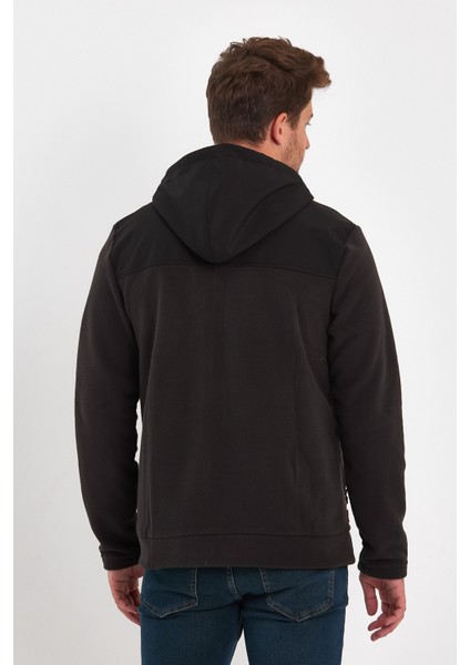 Kapşonlu Fermuarlı Sweatshirt RD24KE056044