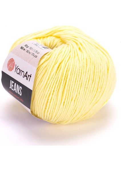 Jeans Amigurimi & Motif El Örgü Ipi - 67 Açık Sarı