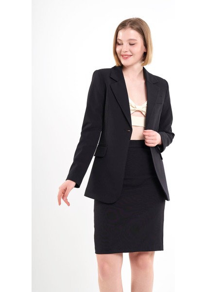 Siyah Ceket Etek Takım fırsatları