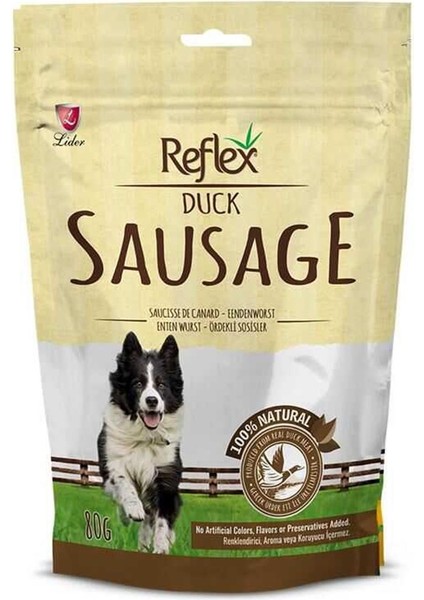 Sausage Ördekli Sosis Köpek Ödül Maması 80 gr