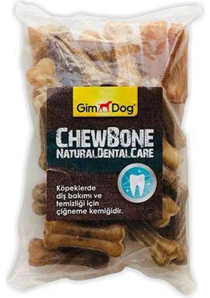 Mordimi Ağız ve Diş Sağlığı Için Naturel Köpek Çiğneme Kemiği 25'li 200 gr