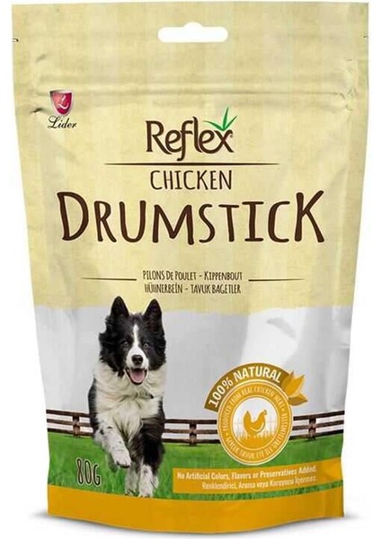 Drumstick Tavuklu Baget Köpek Ödül Maması 80 gr