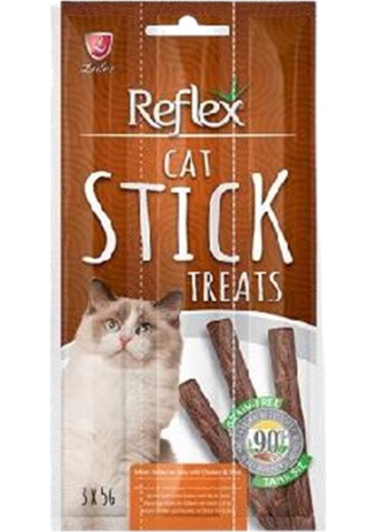 Tavuklu Ördekli Kedi Ödül Çubuğu 3x5 gr
