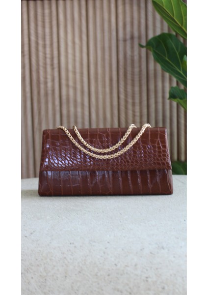 Kahverengi Desenli Çapraz Askılı ve Omuz Çantası Lotus fiyatları