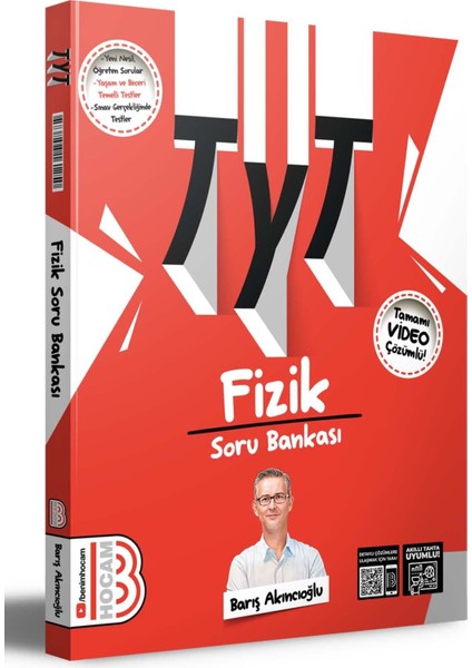 YKS TYT Fizik Soru Bankası Video Çözümlü