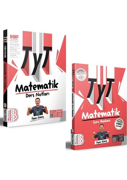 2024 TYT Matematik Ders Notları Maf ve Soru Bankası Seti