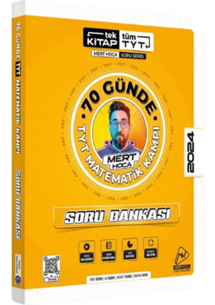 2024 Yks TYT 70 Günde Matematik Kampı Soru Bankası
