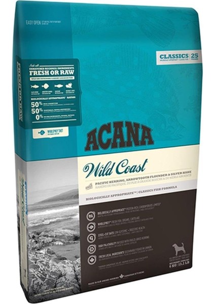 Classic Wild Coast Balıklı Köpek Kuru Mama 2 kg