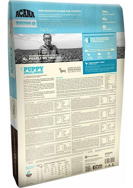 Heritage Puppy Small Breed Küçük Irk Yavru Köpek Maması 2 kg indirimleri