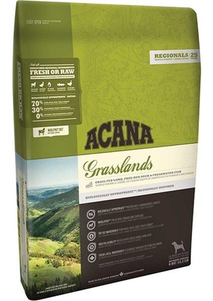 Grasslands Kuzu Etli Tahılsız Yetişkin Köpek Maması 2 kg