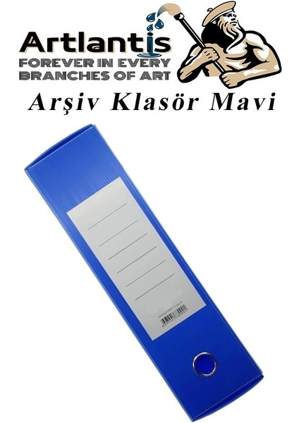 Mavi Arşiv ve Proje Kutusu 29X36X10CM 5 Adet Arşiv Klasörü Lastikli Plastik Arşiv Klasörü Büro Okul Sınıf