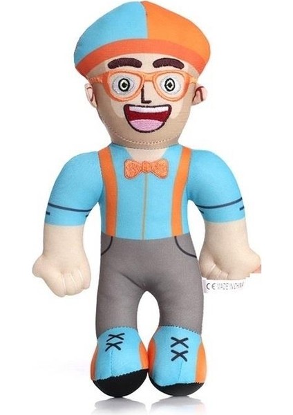 Blippi Gözlüklü Sakalsız Premium Ithal Peluş Oyuncak 30 cm fiyatları