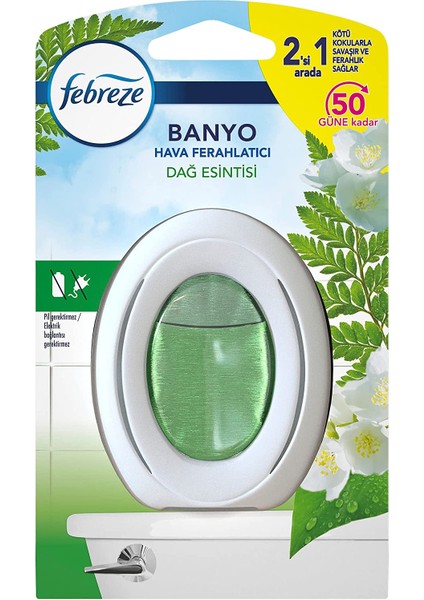 Hava Ferahlatıcı Banyo Oda Kokusu Dağ Esintisi