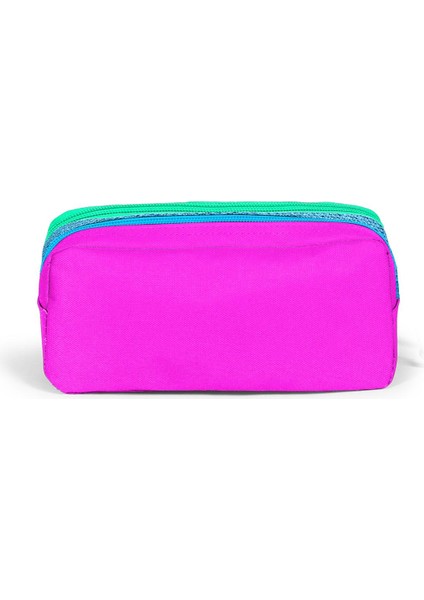 Kids Pembe Mavi Simli Kedi Desenli Usb'li 2'li Okul Çanta Seti SET0224301
