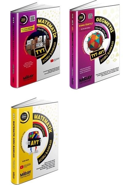 TYT AYT Matematik Geometri Konu Özetli Soru Seti 3 Kitap 2023