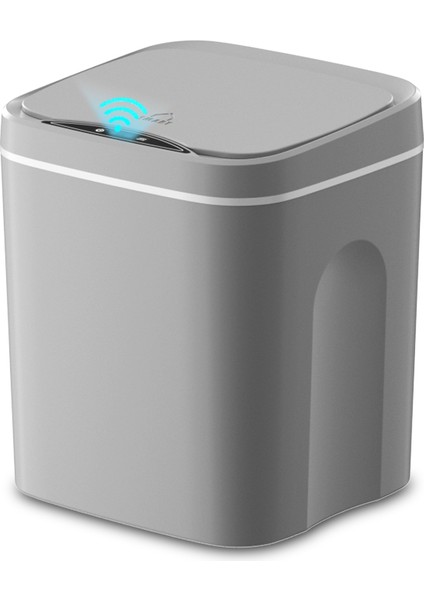 Akıllı Sensörlü Çöp Kutusu - Açık Gri (Yurt Dışından)