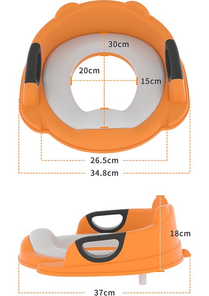 Ruyı 3-7 Yaş Çocuk Tuvalet Halkası Yumuşak Minder Klozet Kapağı Bebek Oturağı Lazımlık Tuvalet Ev (Yurt Dışından) fiyatları