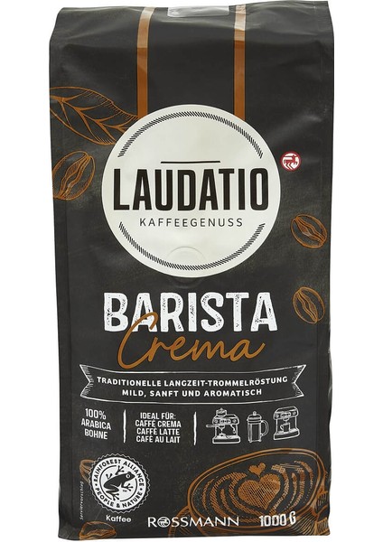 Bütün Kahve Çekirdeği Barista Crema 1000 gr