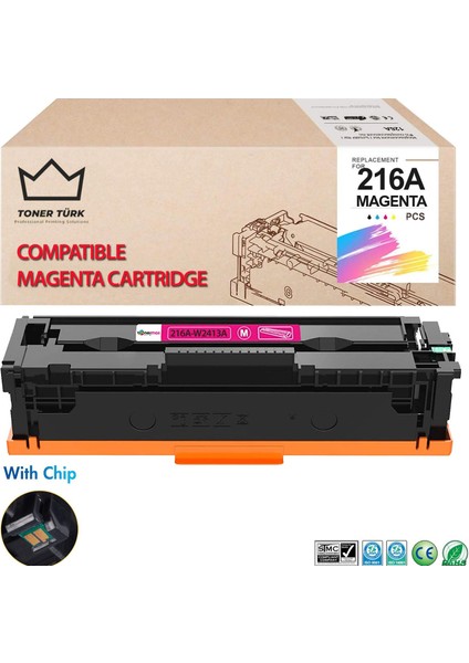 Hp 216A W2413A Kırmızı Muadil Toner Çipli/ M155NW / M182N / M183FW