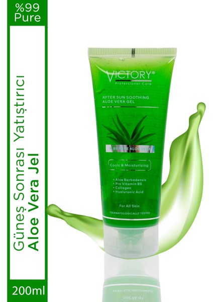 Güneş Sonrası Yatıştırıcı Aloe Vera Jel