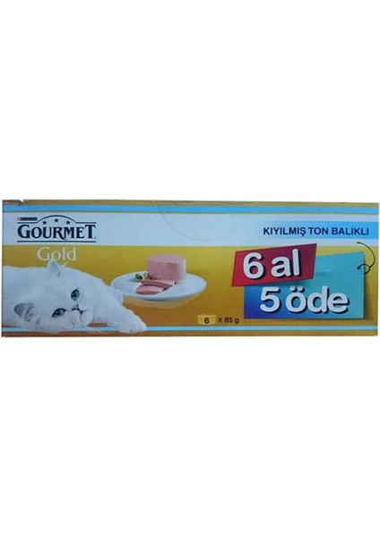 Kıyılmış Ton Balıklı 85 gr 6 Al 5 Öde