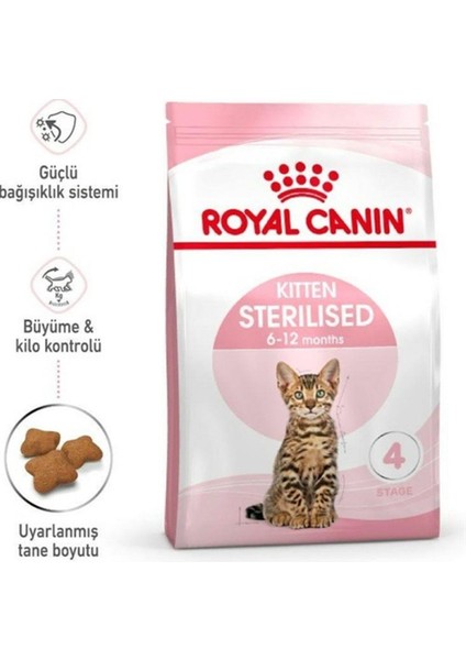 Kitten Sterilised Kısırlaştırılmış Yavru Kedi Maması 2 kg