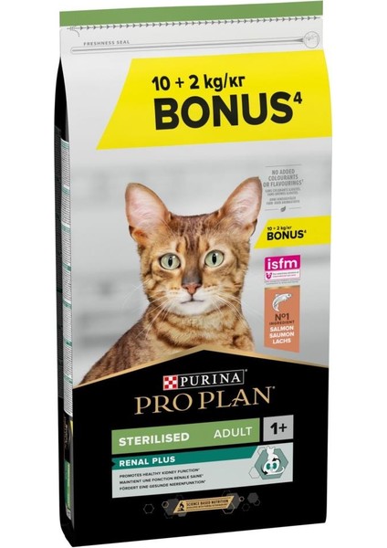 Sterilised Somon Ton Kısırlaştırılmış Kedi Maması 10+2 kg