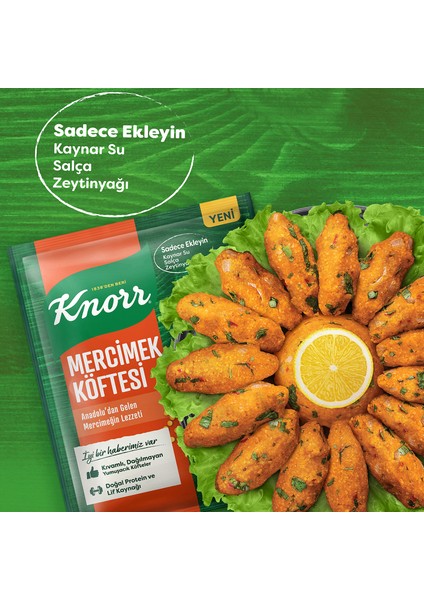 Mercimek Köftesi Hızlı Pratik ve Lezzetli 100 G indirimleri