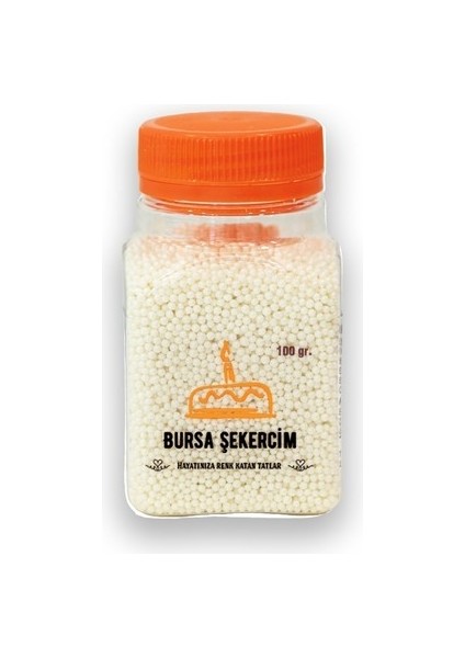 2mm Sedef Dekoratif Boncuk Şeker 100GR.