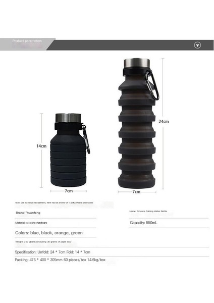 550ML Katlanır Su Isıtıcısı (Yurt Dışından)