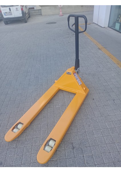 Transpalet Geniş Çatal Eflift 3 Ton Döküm Pompa Profesyonel Transpalet