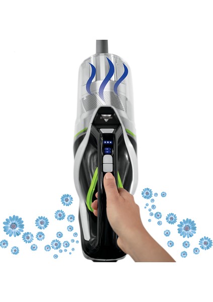 Multireach Active Pet 21V Evcil Hayvanlı Evlere Özel 2'si 1 Arada Şarjlı Dikey Süpürge 2907D