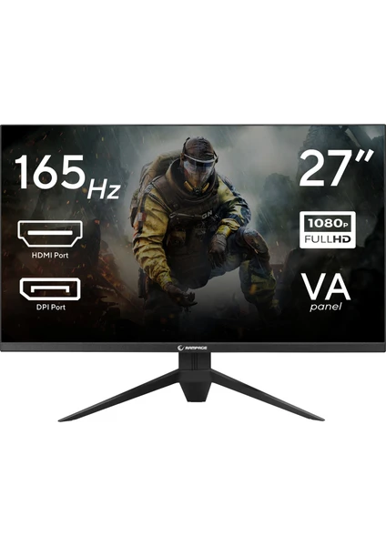 Eagle EG27R165 27" 165Hz 1ms Csot Va Full Hd Rgb Freesync Hdr Pc Flat Oyuncu Monitörü