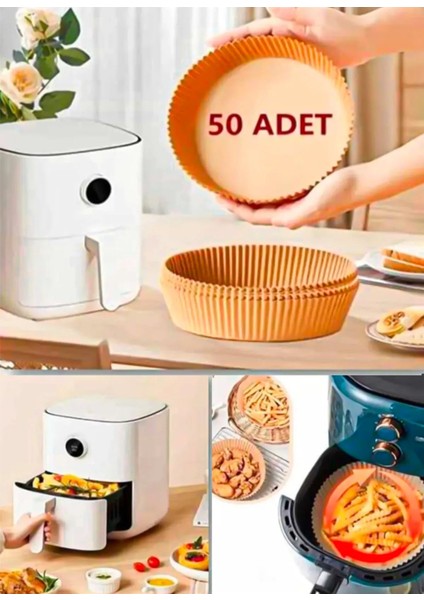 Airfryer Pişirme Kağıdı 50 Adet