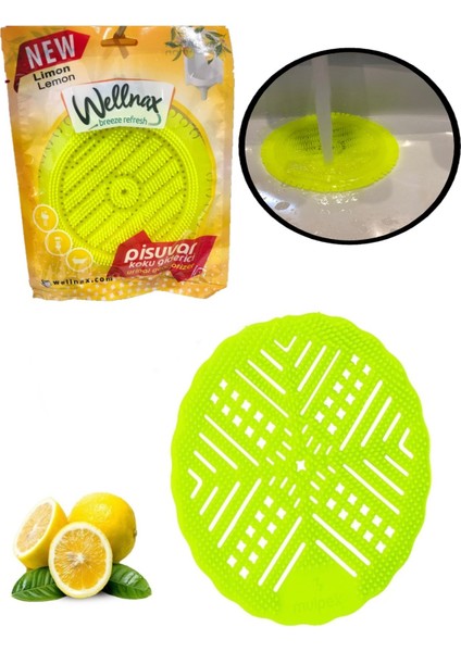 4'lü Set Pisuvar Küvet Lavabo Banyo Koku Giderici Tropikal Portakal Çiçeği Çam Ormanı Limon Kokulu