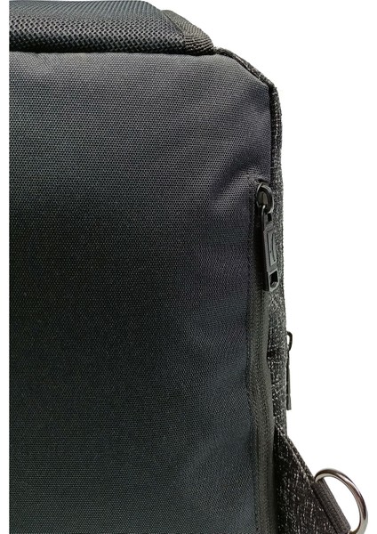 BodyBag Çanta Büyük Boy USB Çıkışlı Özel Askılı & Sağ ve Sol Yön Degiştirme Özel Dokuma Kumaş Uniseks Çanta
