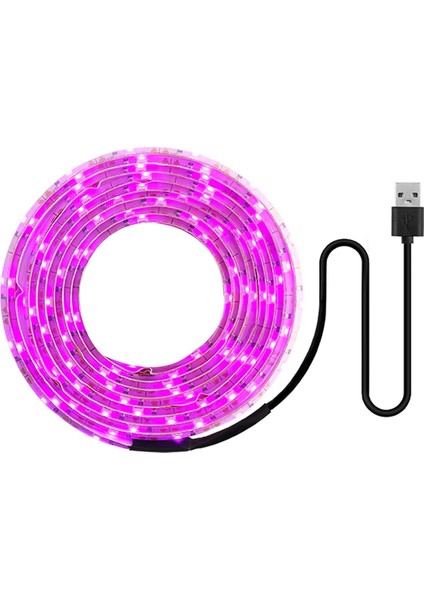 LED Grow Işık Tam Spektrum USB Grow Işık Şeridi 3 Metre (Yurt Dışından)