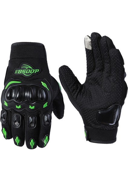 Tam Parmak Motosiklet Eldivenleri Yaz ve Kış Dokunmatik Ekran Rüzgar Geçirmez Yarım Parmak Binicilik Eldivenleri Açık Hava Tırmanışı Çok Amaçlı Koruma (Yurt Dışından)
