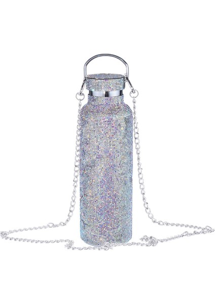 Elmas Zincirli Su Şişesi 500ML Termos Bardak (Yurt Dışından)