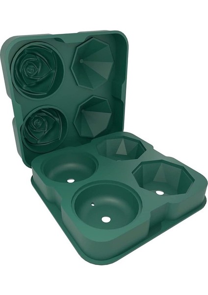 Buz Küpleri Kalıbı Buz Tepsisi 2 Gül Silikon (Yurt Dışından) fırsatları