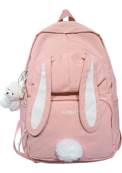 Sevimli Tavşan Kız Okul Çantası (Yurt Dışından)