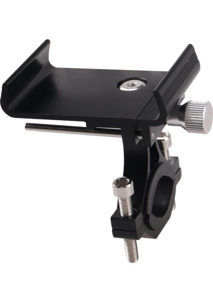 Eternal Elektrikli Bisiklet-Motosiklet Için Alüminyum Alaşım Cep Telefonu Tutucu - Siyah 2pcs (Yurt Dışından)