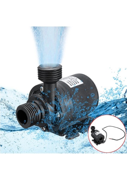 Dc 12V Hidrofor Pompası 24V Çeyrek Dişli Minyatür Sirkülasyonlu Dalgıç Pompa (Yurt Dışından)