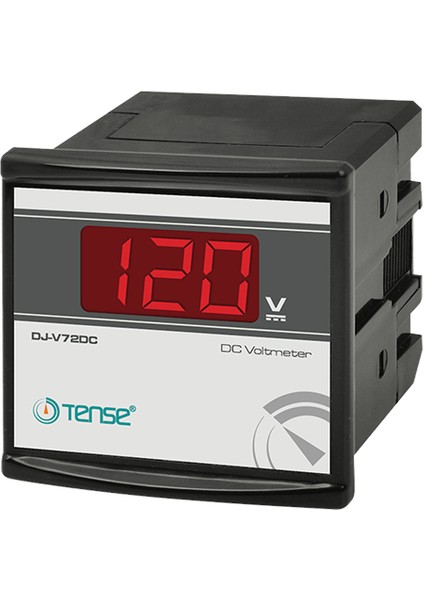 DJ-V72DC Dijital Dc Voltmetre 1V - 300V Dc, 3 Hane 14 mm Display (72 x 72)